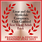 Preditors & Editors, first place, ya novel 2015