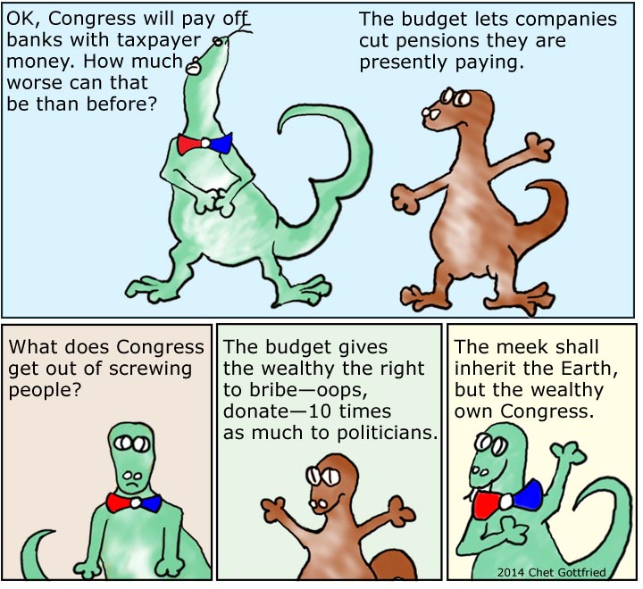 Natty for President, 10: the federal budget