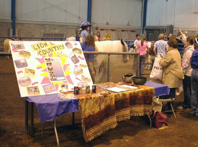 Lion Country Pony Club exhibit